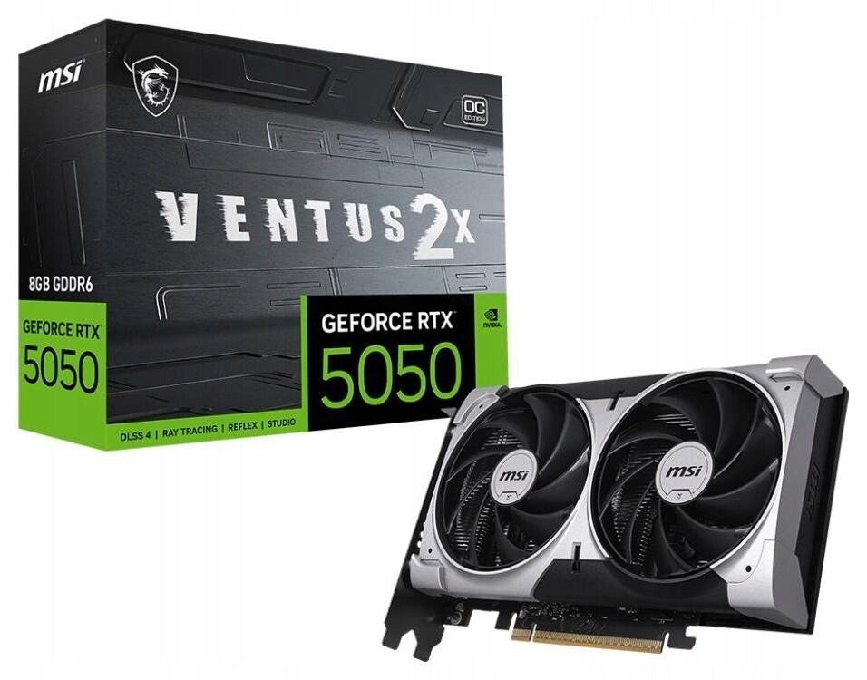 Geforce Msi Rtx 5050 8G Ventus 2X Oc GDDR6