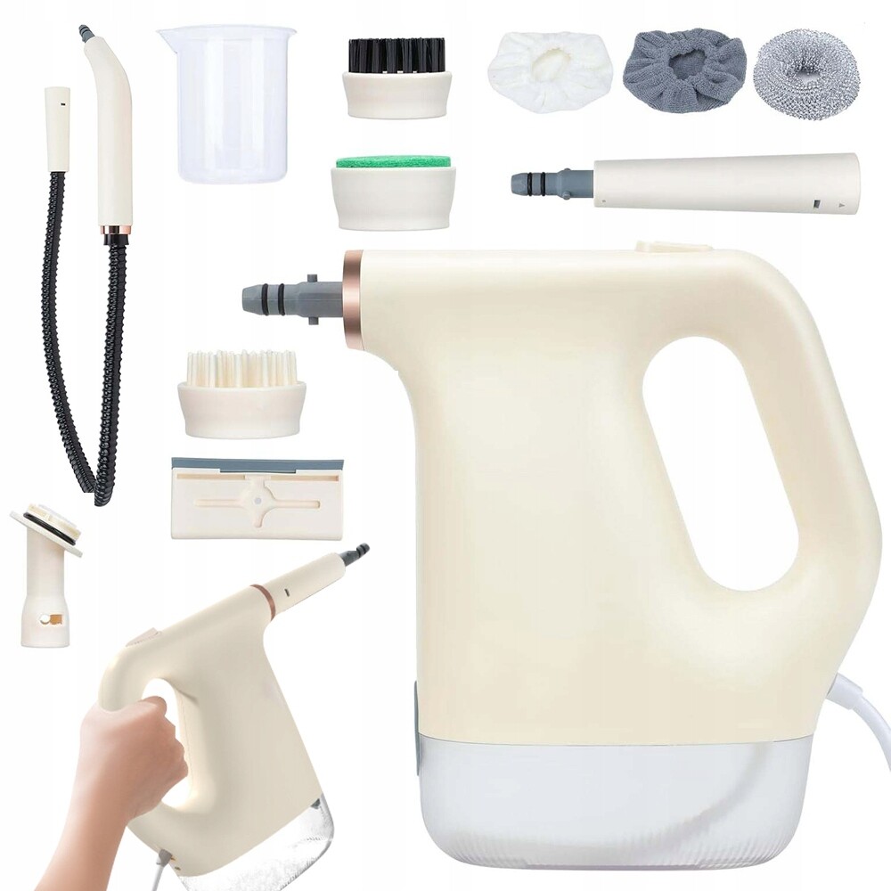 450 ML Parní Čistič, Parní Čistič Oken, Parní Mop 1200W Sada