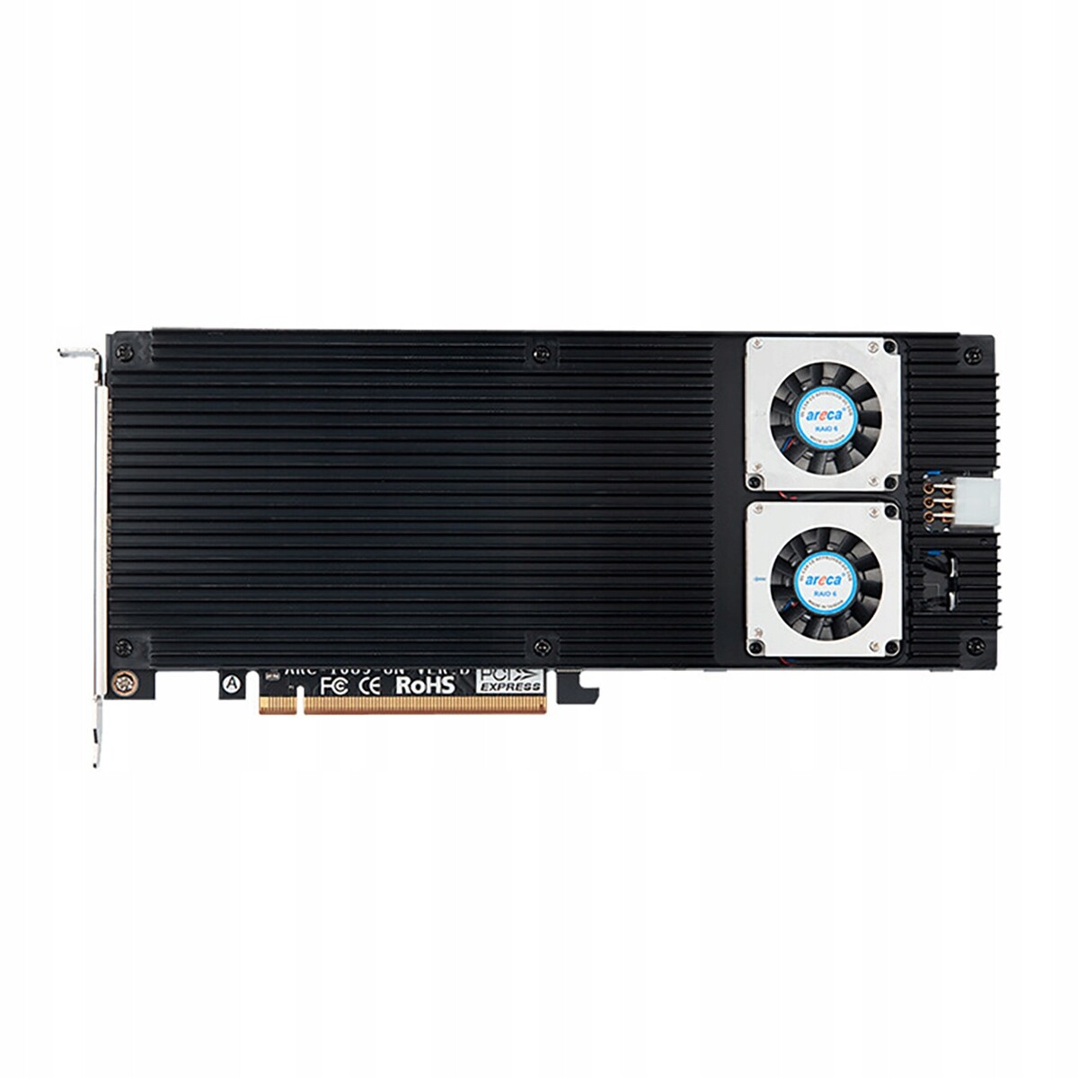 Areca ARC-1689-8N 8x Ssd NVMe M.2 PCIe 5.0 Hardwarový Raid adaptér macOS Win