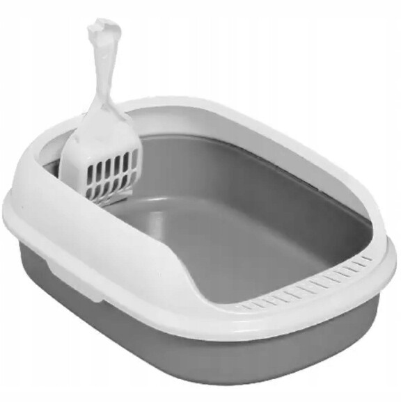 Toaleta Pro Kočky Velká, Otevřená Pro Stelivo Lopatka