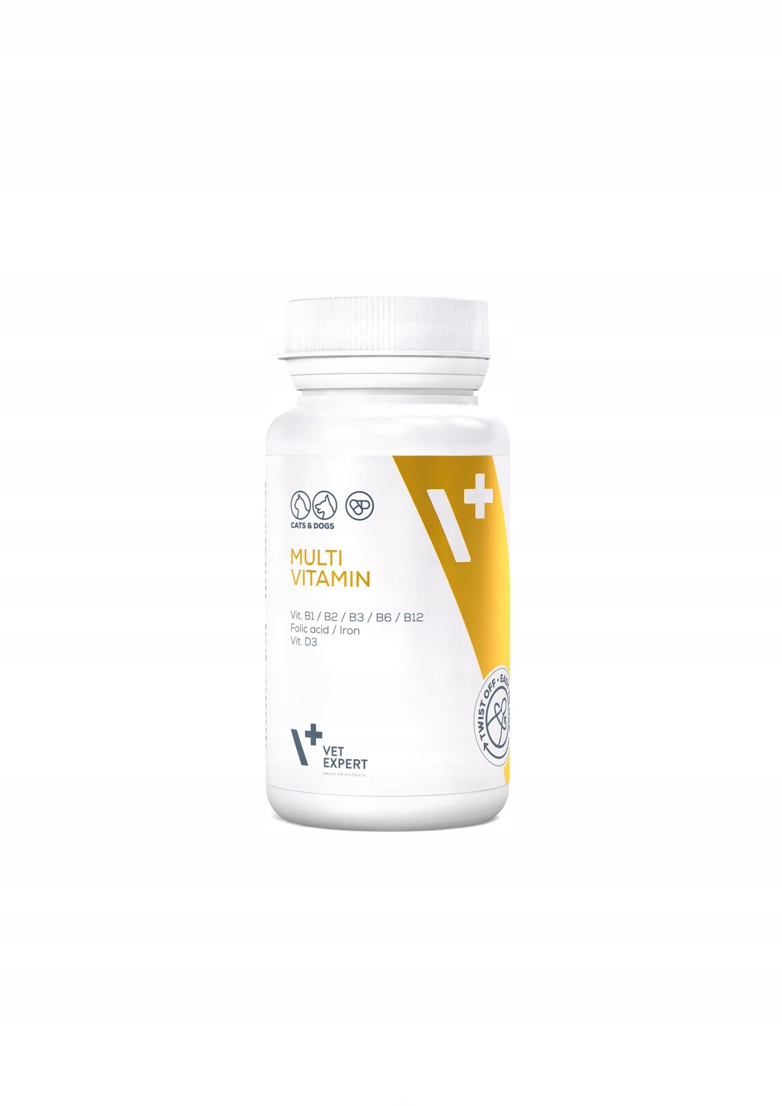 Sady vitamínů pro kočky, pro psa Vet Expert, kapsle typu twist-off 200 g