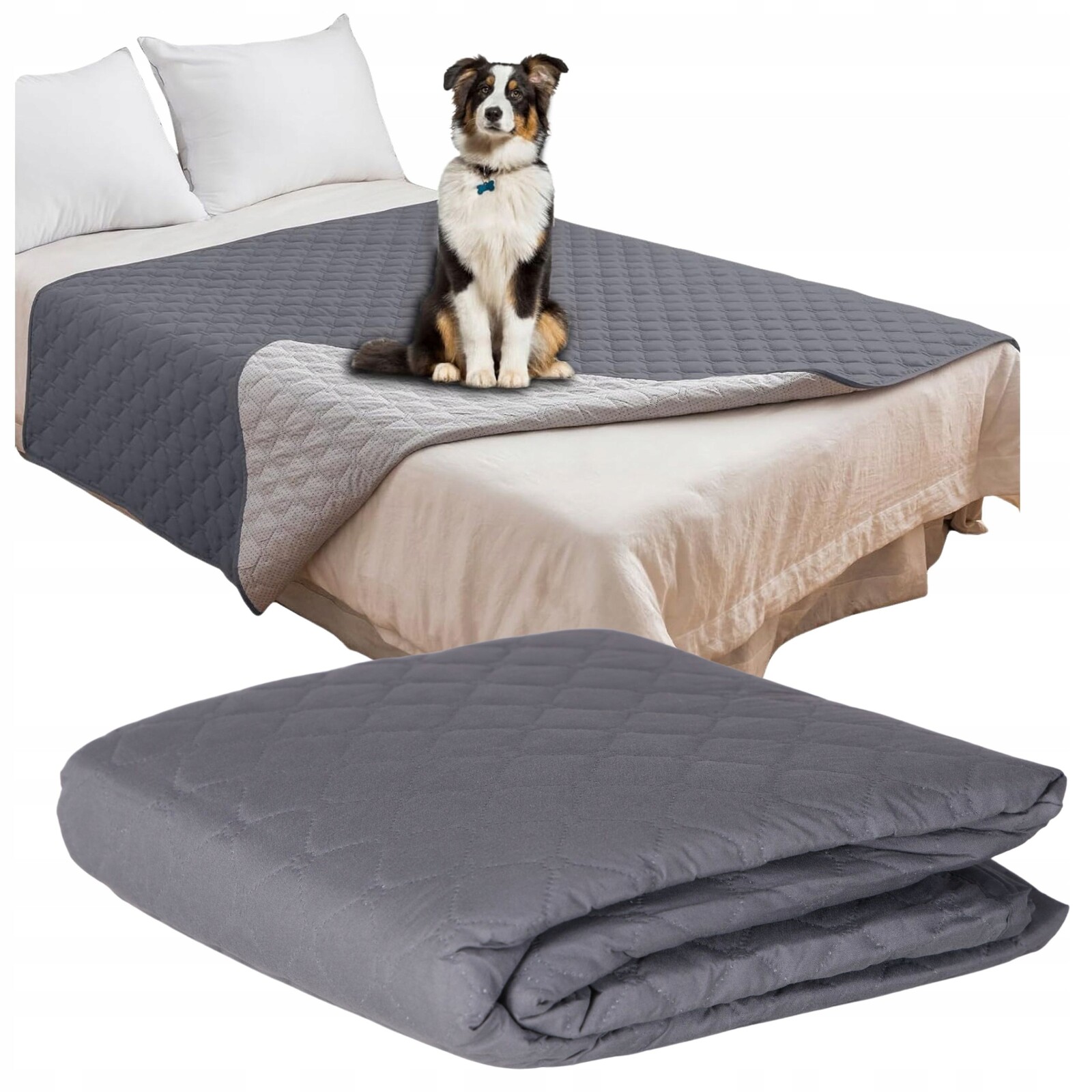 Ochranná podložka na postel pro zvířata, protiskluzová, voděodolná přikrývka 170x210