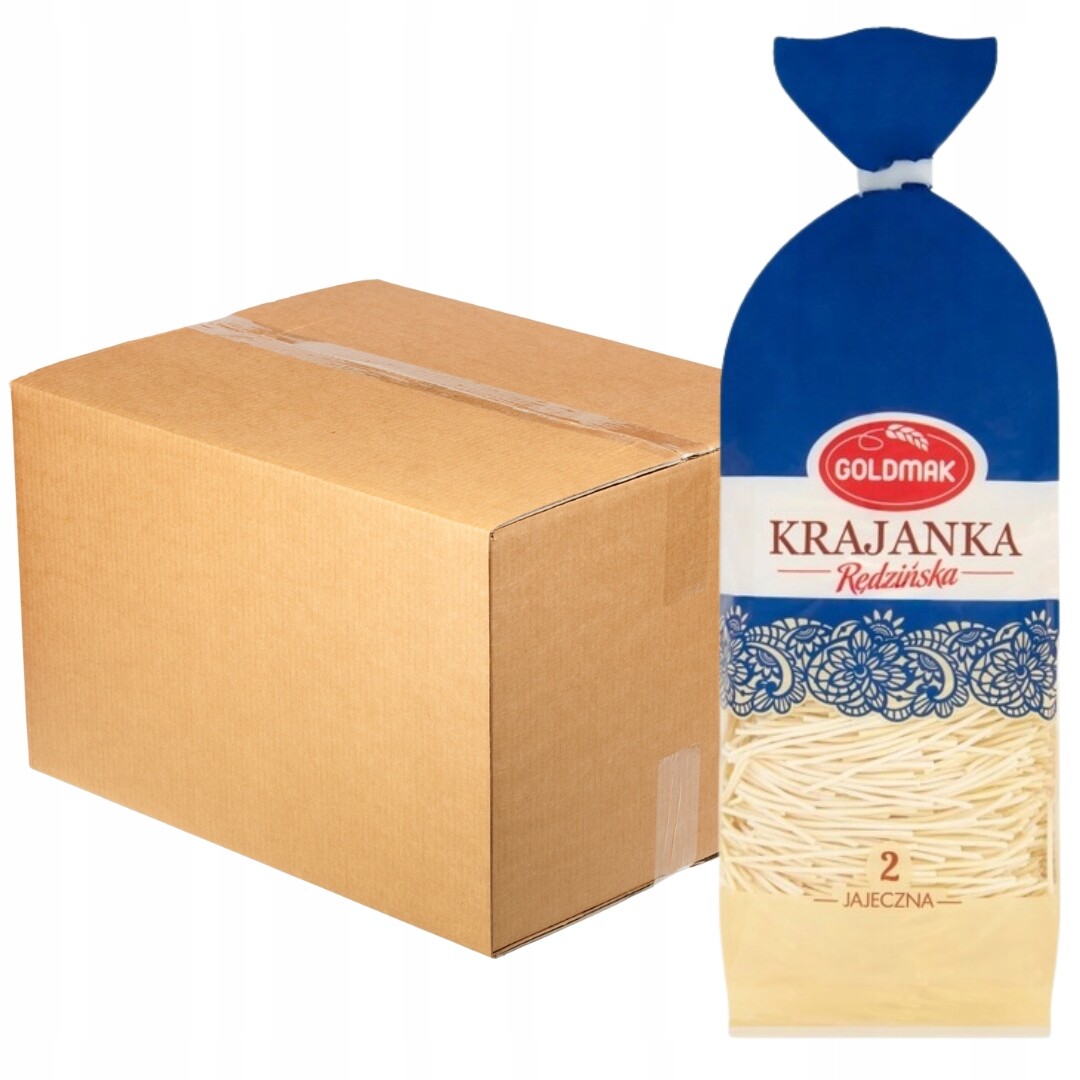 Goldmak Těstoviny Krajanka Rędzińska 2-vaječná 250 g x 20 kusů