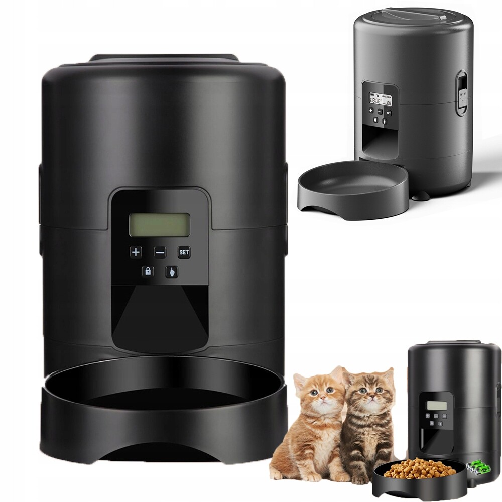 Automatické Inteligentní Krmítko Pro Psy A Kočky S Časovou Kontrolou