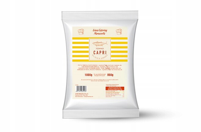 Tuňák v kouscích ve slunečnicovém oleji 1 kg Capri