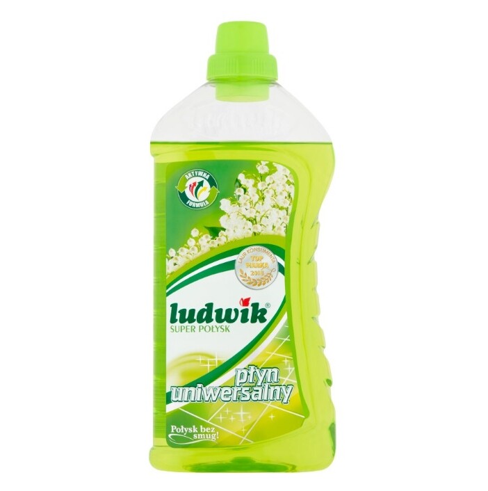 Tekutý přípravek Ludwik na mytí podlah konvalinka 6x1 l