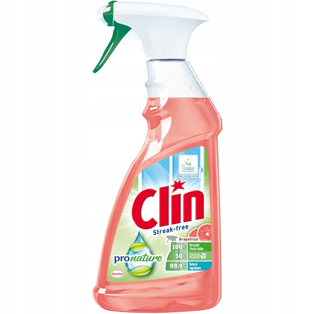 Clin 500ML New Rozpěrná Tekutina D/sklo-grapefruit Pro Nature /922