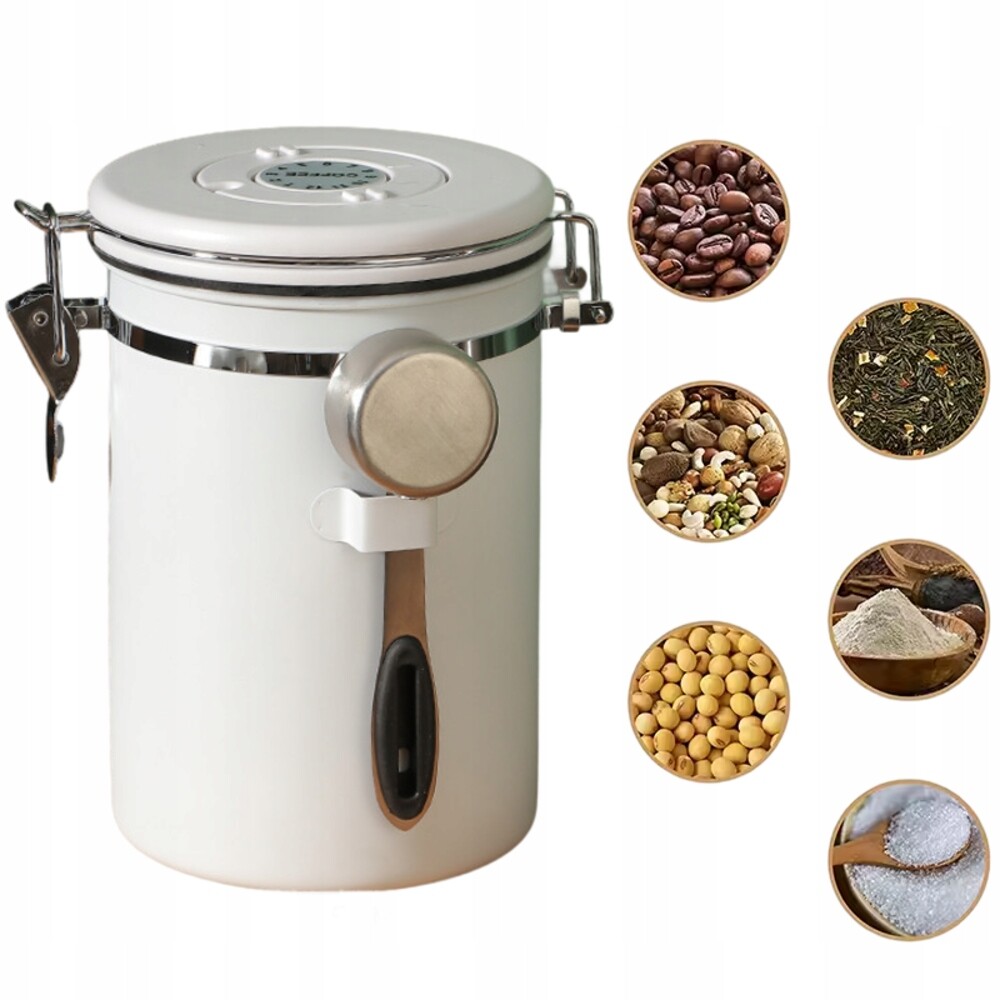 Nádoba Na Kávu Lova Nest Hermetická Plechovka Čaj Potraviny Ocelová V2