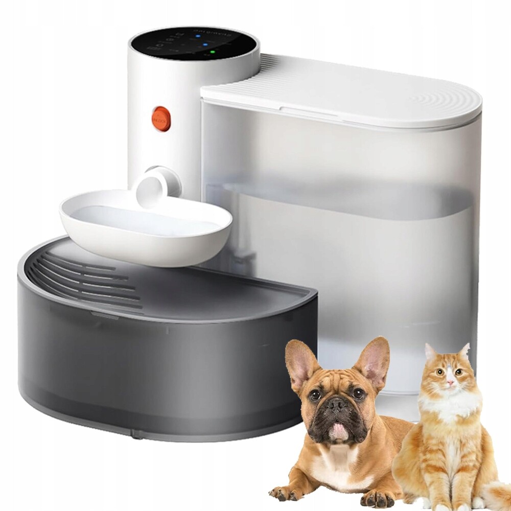 Fontána Automatická Napáječka Vodní Miska Zvířat Psa Kočky 3L Velká