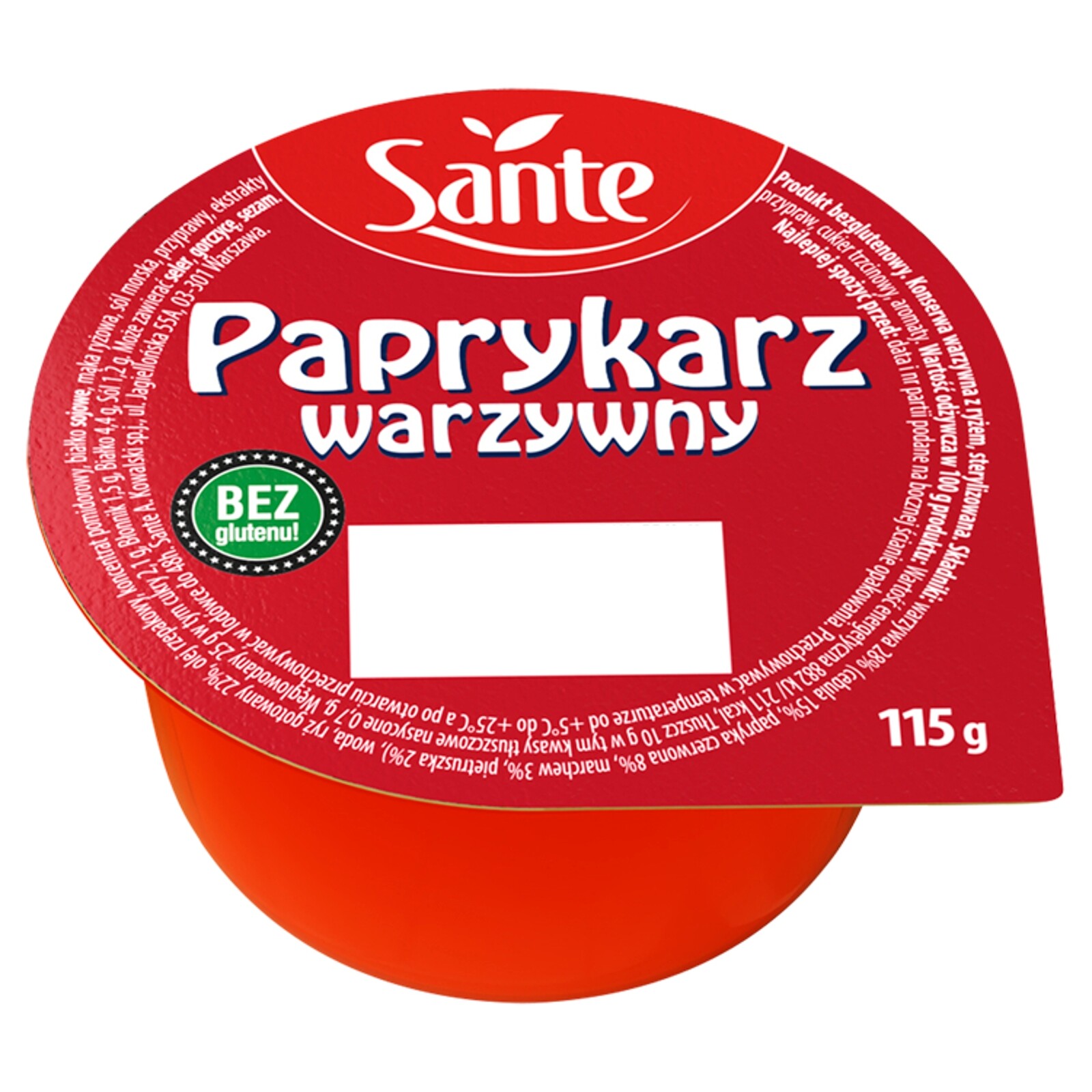Sante zeleninový paprikář 115 g