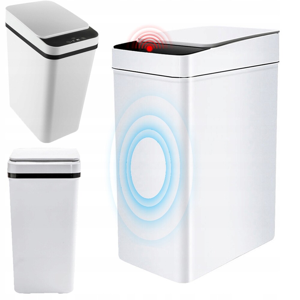 Automatický Bezdotykový Odpadkový Koš S Pohybovým Senzorem Plastový 12L