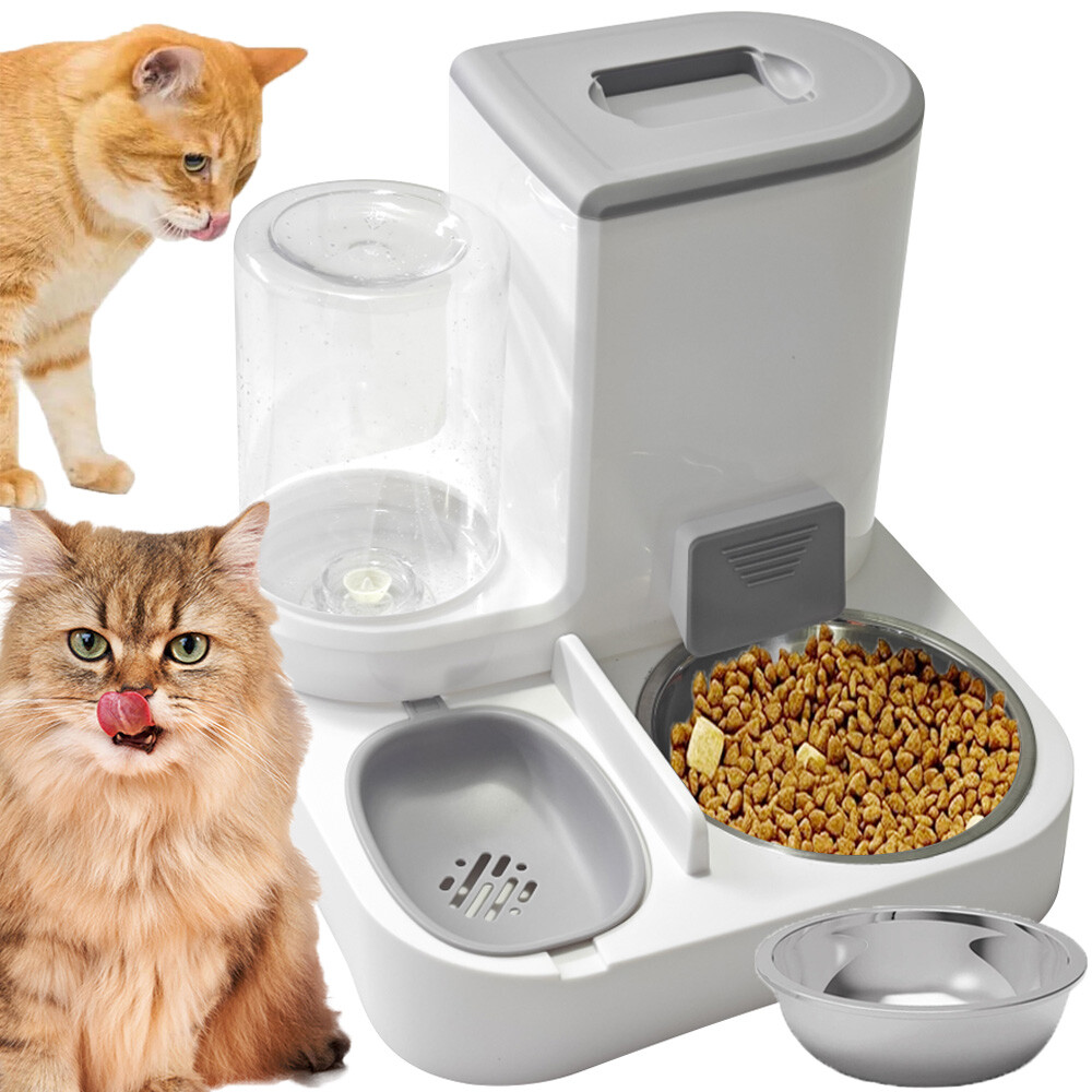 Misky Pro Kočky S Automatickým Dávkovačem A Zásobníkem Vody