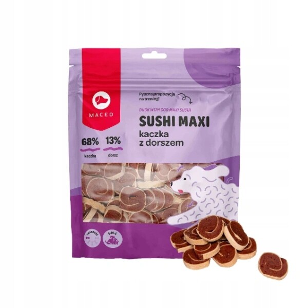 Maced Pamlsek Sushi Maxi Kachna S Treskou 500 G 29