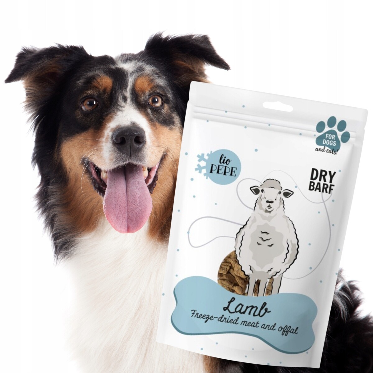 Pamlsek Lio Pepe Lamb XL Jehněčí plíce 90 g