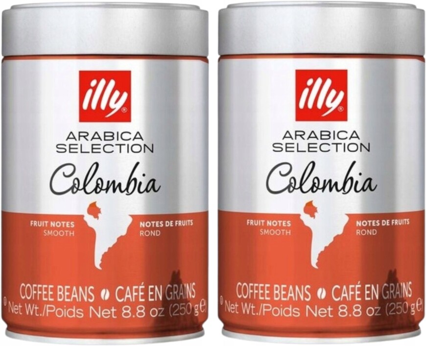 Illy Káva zrnková illy Monoarabica Colombia 100% Arabica 2 x 250 g
