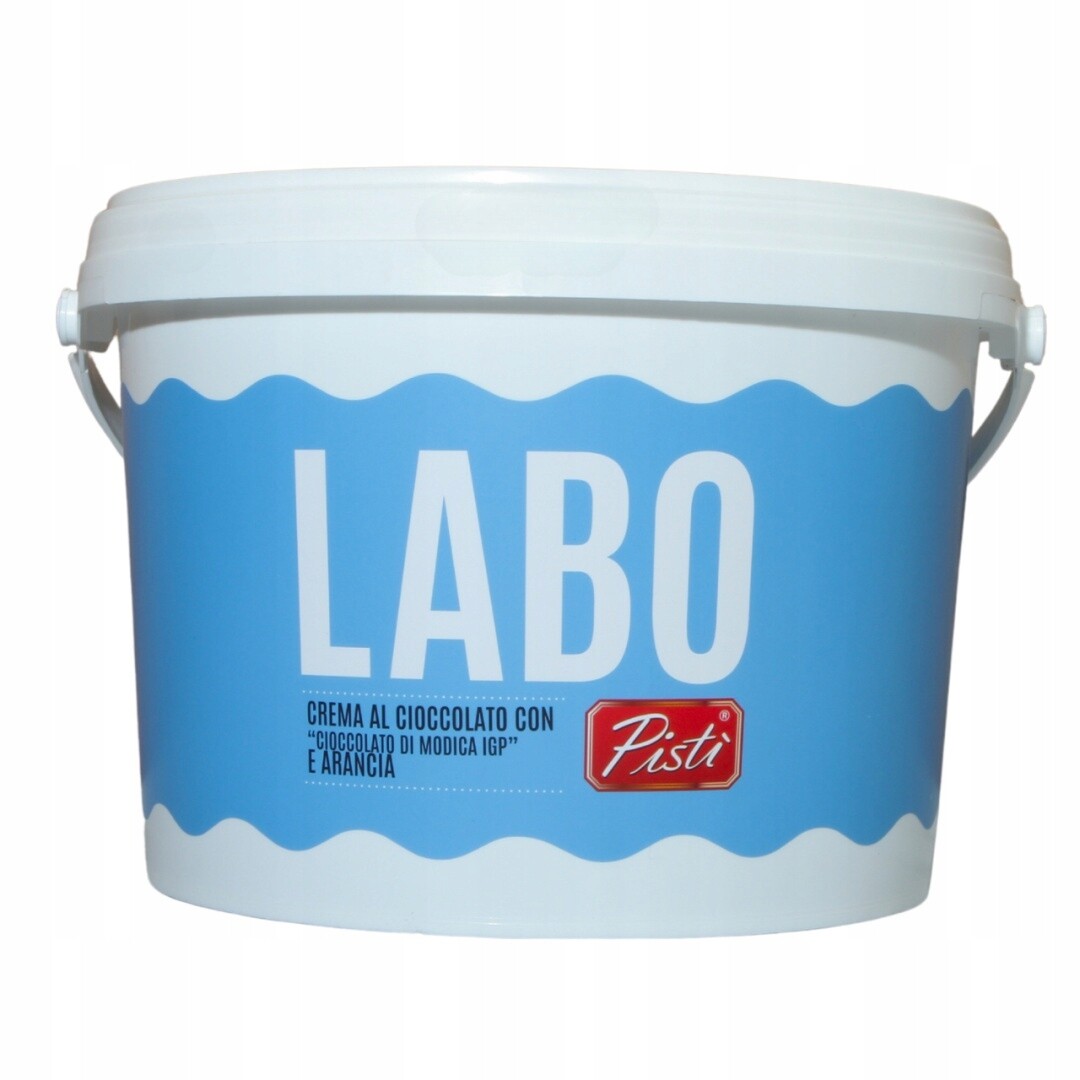 Pisti Labo Čokoládový Krém DI Modica Igp S Pomerančem Itálie Sicílie 5 kg