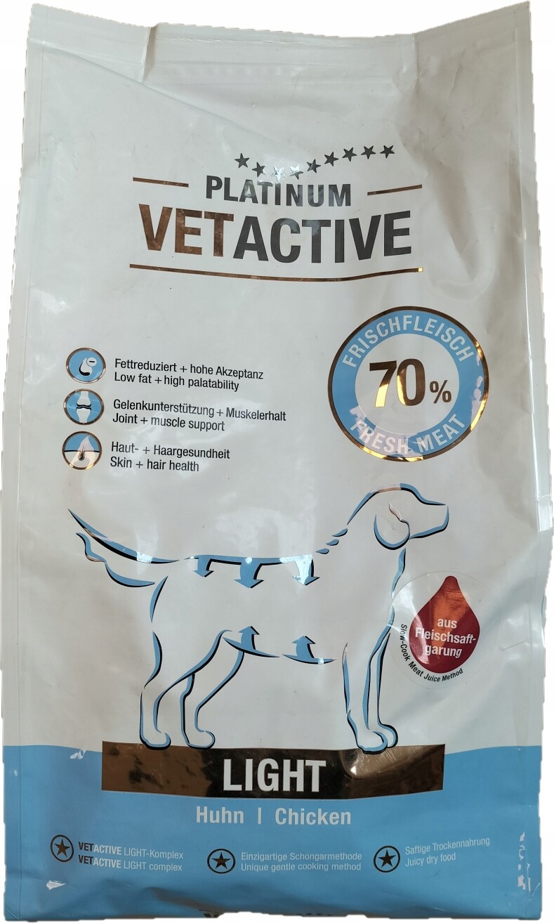 Platinum VetActive Adult Chicken Light Chicken 5 kg