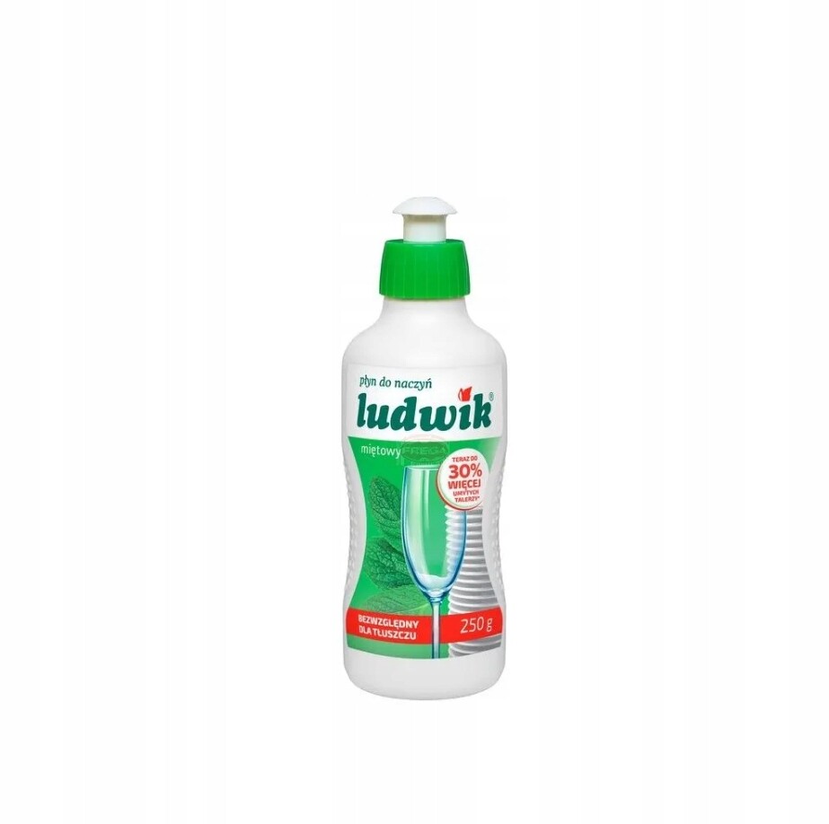 Tekutý prostředek na mytí nádobí Ludwik mátový 0,25 l