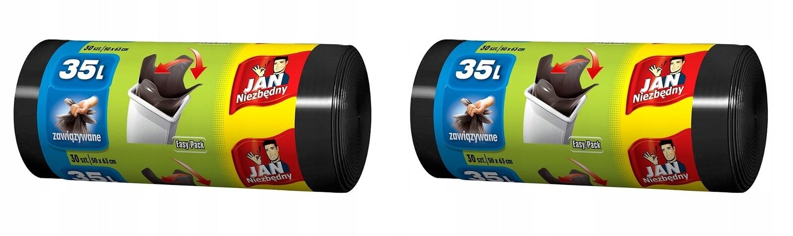 Sáčky na odpadky Jan Niezbędny 35L 30 Ks/3 ks