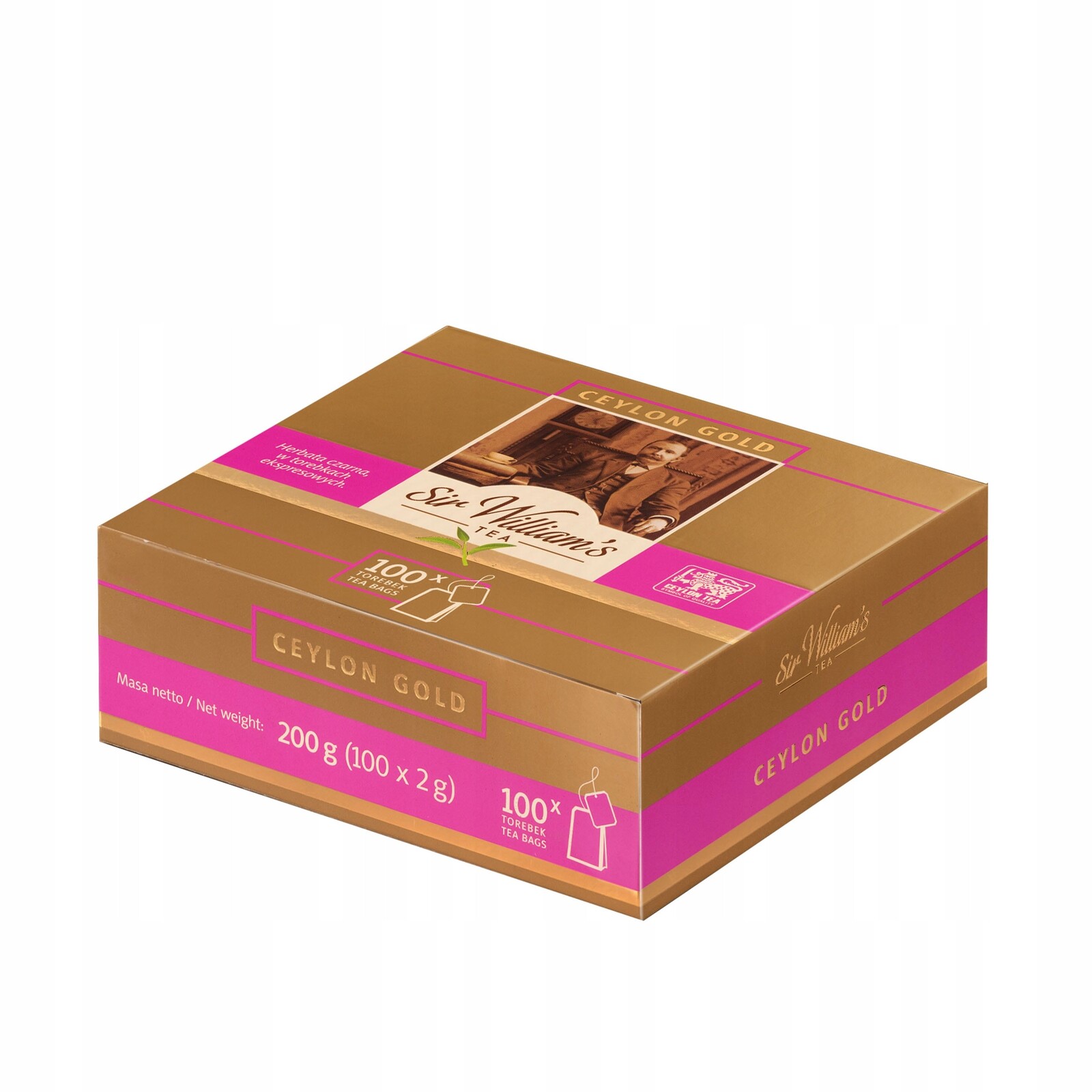 Černý instantní čaj Sir William's 200 g