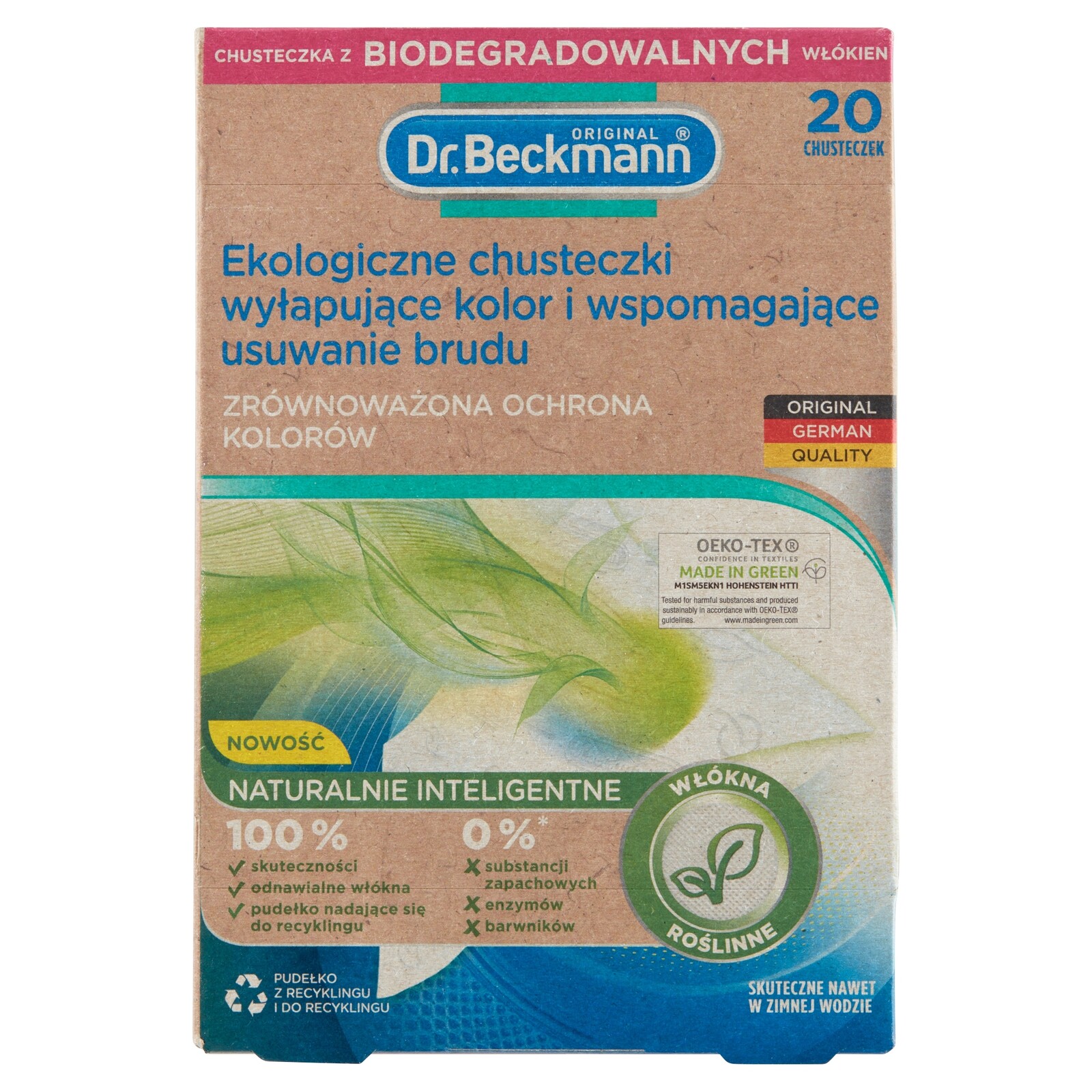Dr.beckmann 20KS Eco Kapesníků, Barva Odstranit. Špinavá /516