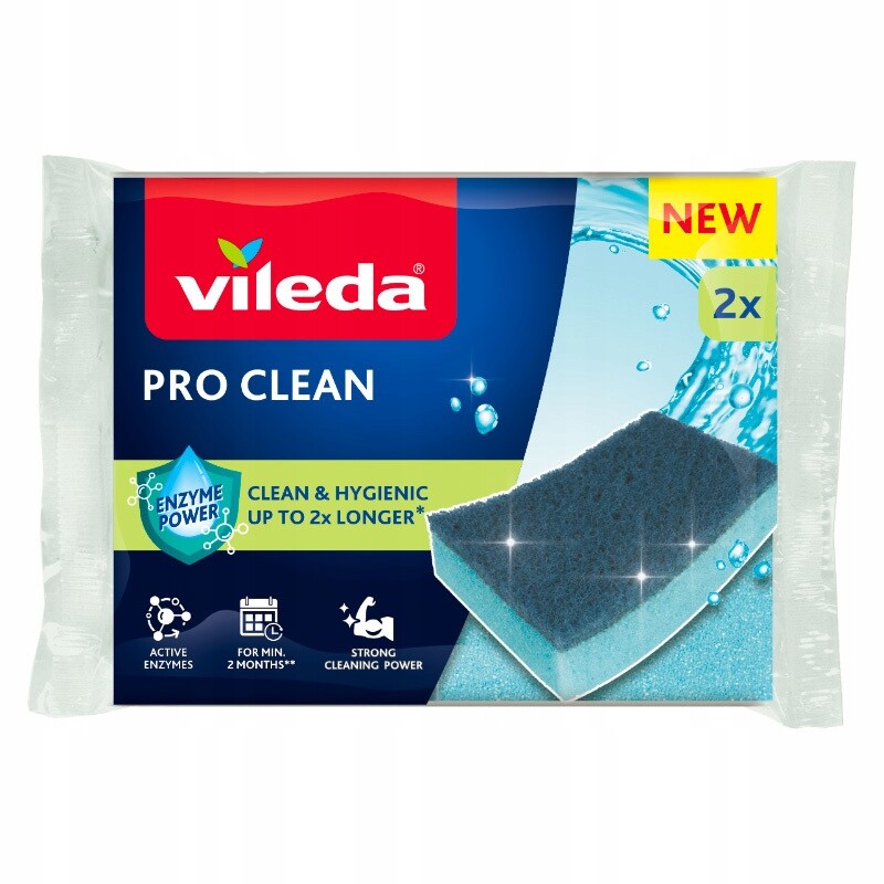 Vileda Viskózový čistič s enzymy Pro Clean 2 ks