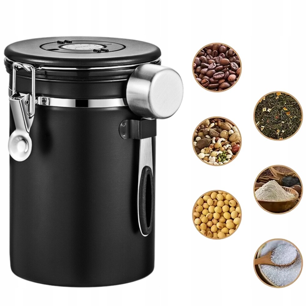 Nádoba Na Kávu Lova Nest Hermetická Plechovka Čaj Potraviny Ocelová V3