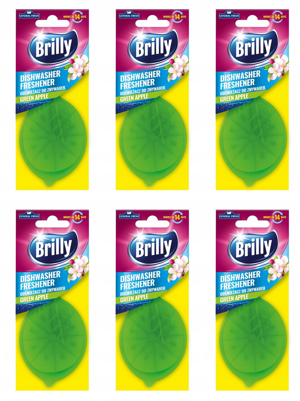 Vůně do myčky nádobí General Fresh 6 ks