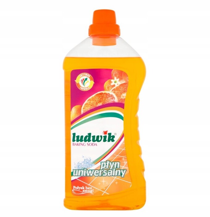 Tekutý přípravek Ludwik na mytí podlah Baking soda 6x1 l