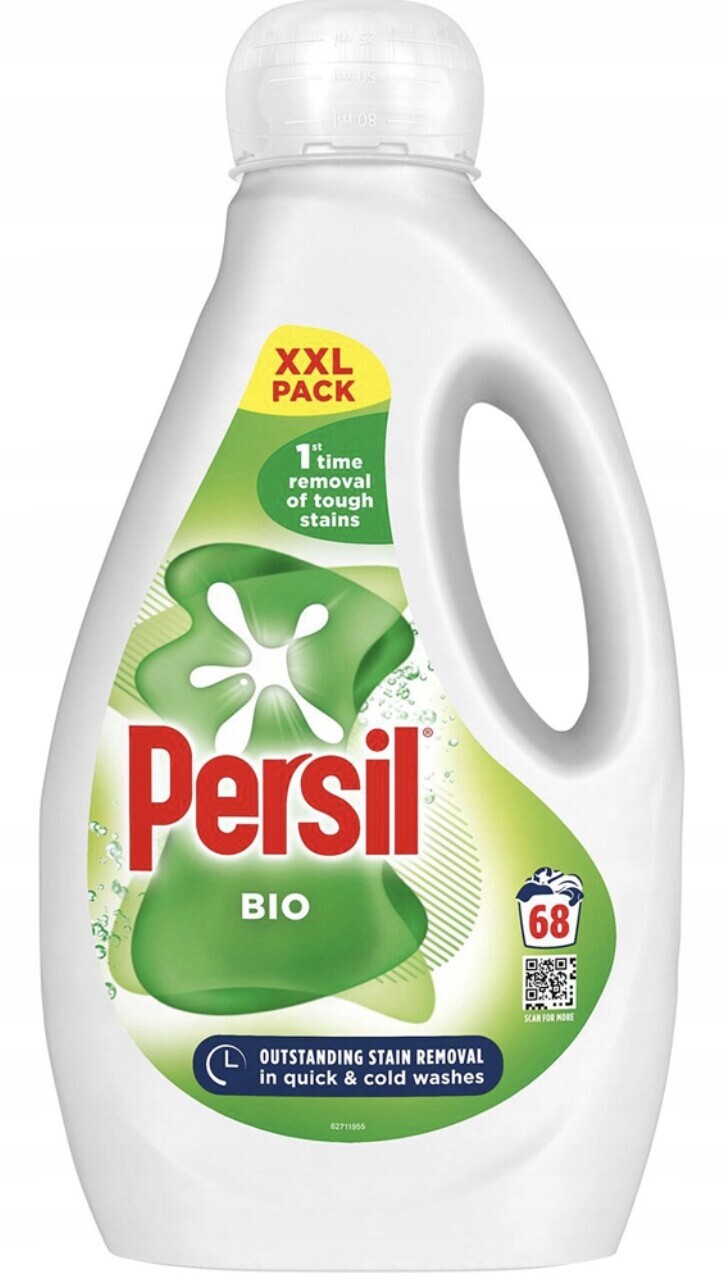 Persil Bio XXL Velmi vysoce koncentrovaný anglický prací prostředek 68W