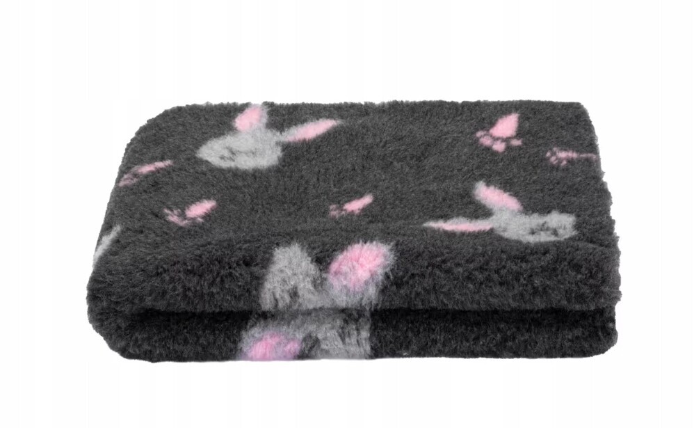 DryBed Blovi VetBed A+ Pelíšek XL 150 x 150 cm Nadýchané s králíčky