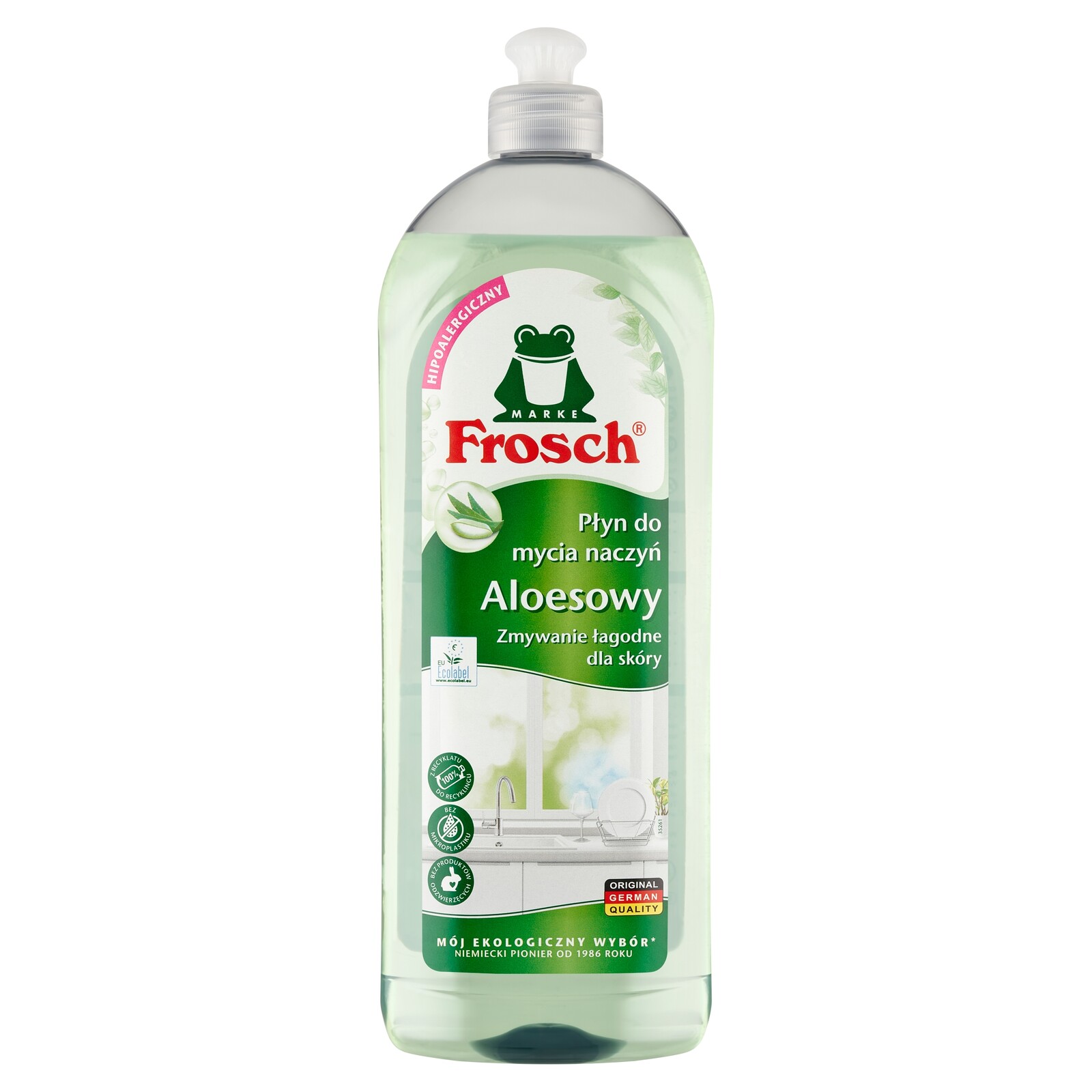 Frosch 750 ML Tekutý Prostředek Na Mytí Nádobí S Aloe Vera