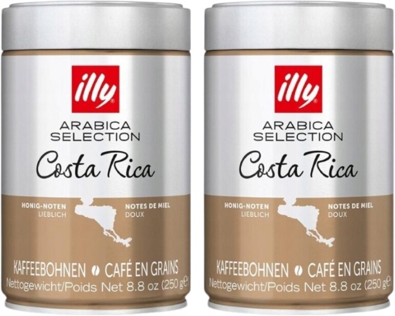 Illy Káva zrnková Arabica Selection Costa Rica 100% Arabika 2 x 250 g