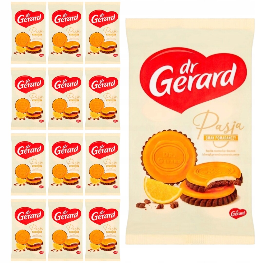 dr Gerard Vášeň Sušenky s pomerančovým krémem a polevou 170 g x 2 ks