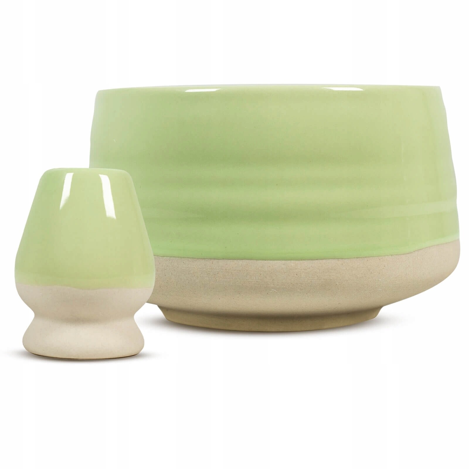 Sada příslušenství Kibou pro přípravu čaje Matchy Matchawan Kusenaoshi