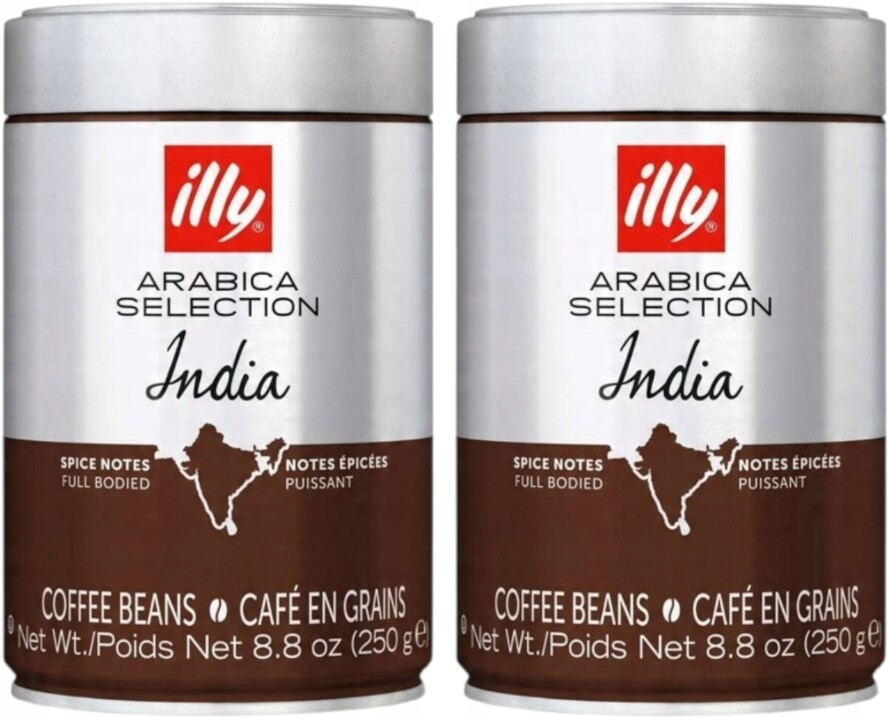 Illy Káva zrnková Selection India 100% Arabica 2 x 250 g