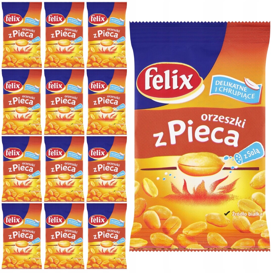 Felix Oříšky z pece se solí 70 g x 12 kusů