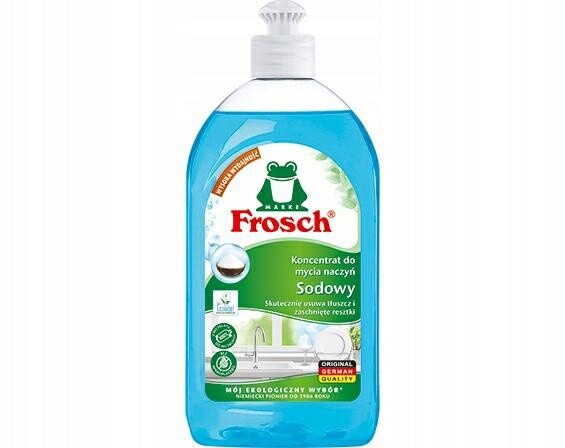 Tekutý prostředek na mytí nádobí Frosch sodný 0,5 l