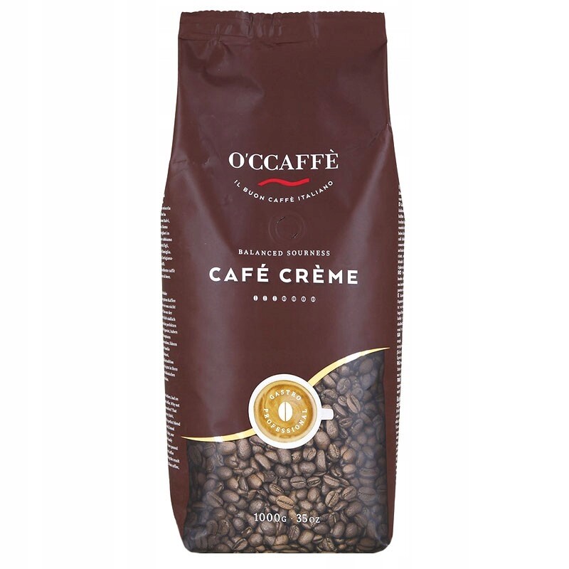 Zrnková káva O'ccaffe Cafe Creme Professional 1 kg