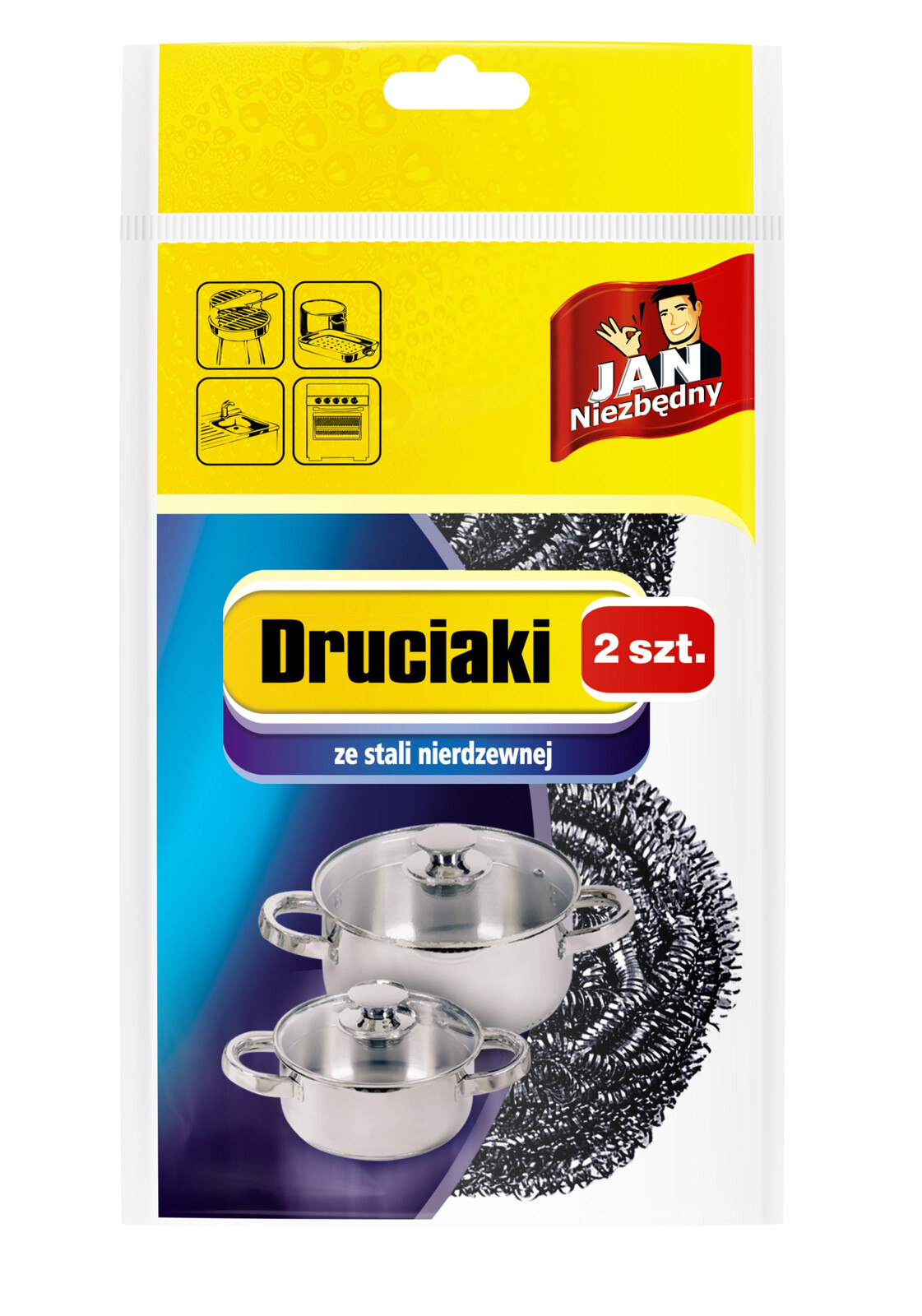Spirálová drátěnka Jan Niezbędny 2 ks