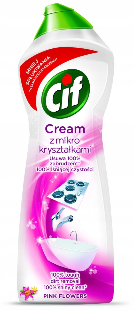 Cif čisticí mléko s mikrokrystaly 780 g Pink