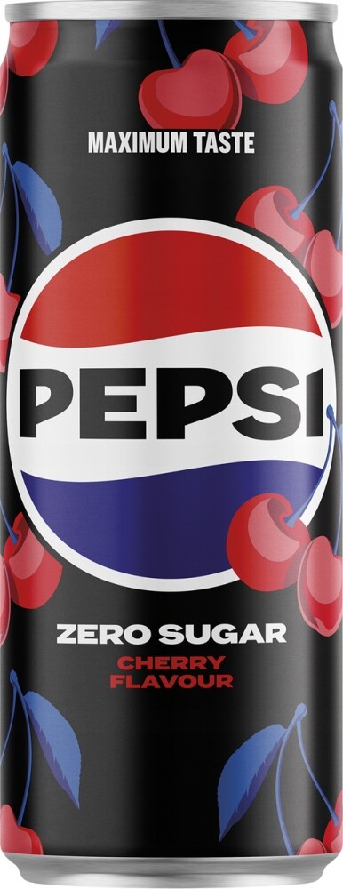 Sycený nápoj Pepsi bez cherry/višeň 24 x 330 ml