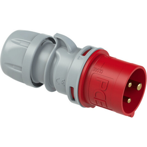 Vidlice PCE 013-9TT 16A/3P/400V IP44 Turbo Twist