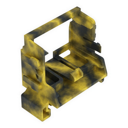 Držák 10vodičových svorek WAGO 221-549/002-053 šedo-žlutá