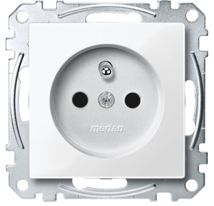 Schneider Electric Merten zásuvka System M polar MEG2600-0319