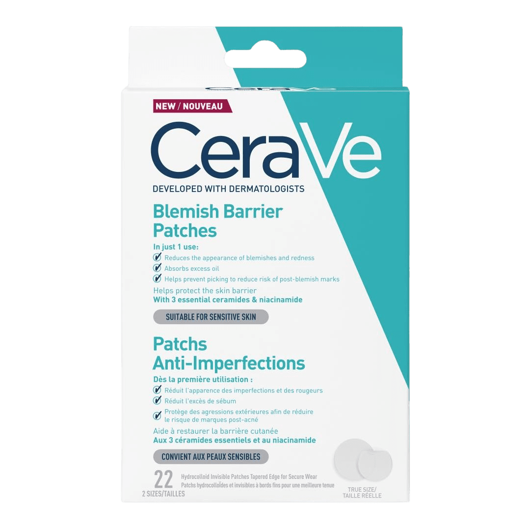 CERAVE náplasti proti nedokonalostem s ceramidy a niacinamidem 22 ks