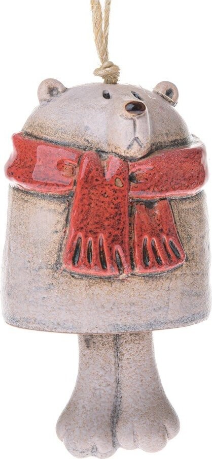 Keramická vánoční ozdoba 9 cm Polar Bear – Dakls