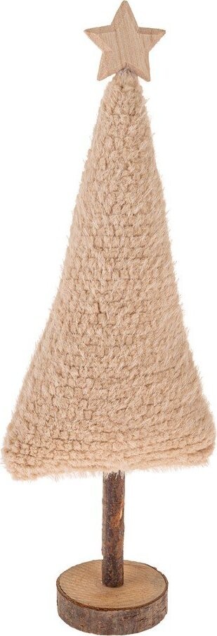 Látková vánoční figurka (výška 36,5 cm) Tree – Dakls