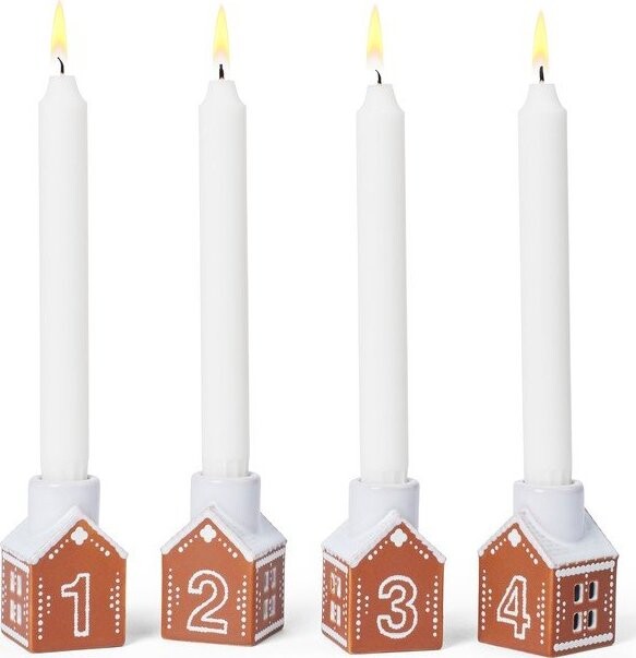 Keramický adventní svícen Gingerbread – Kähler Design