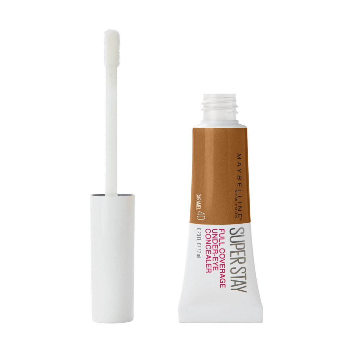 Maybelline New York  Super Stay High Coverage Liquid Concealer - 40 Caramel  Hnědá